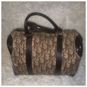 Authentic Christian Dior Vintage Boston Bag